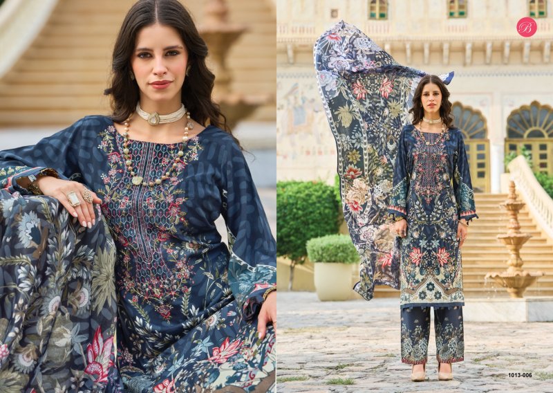 Dilshad Vol 7 Belliza Viscose Rayon Printed Dress Material